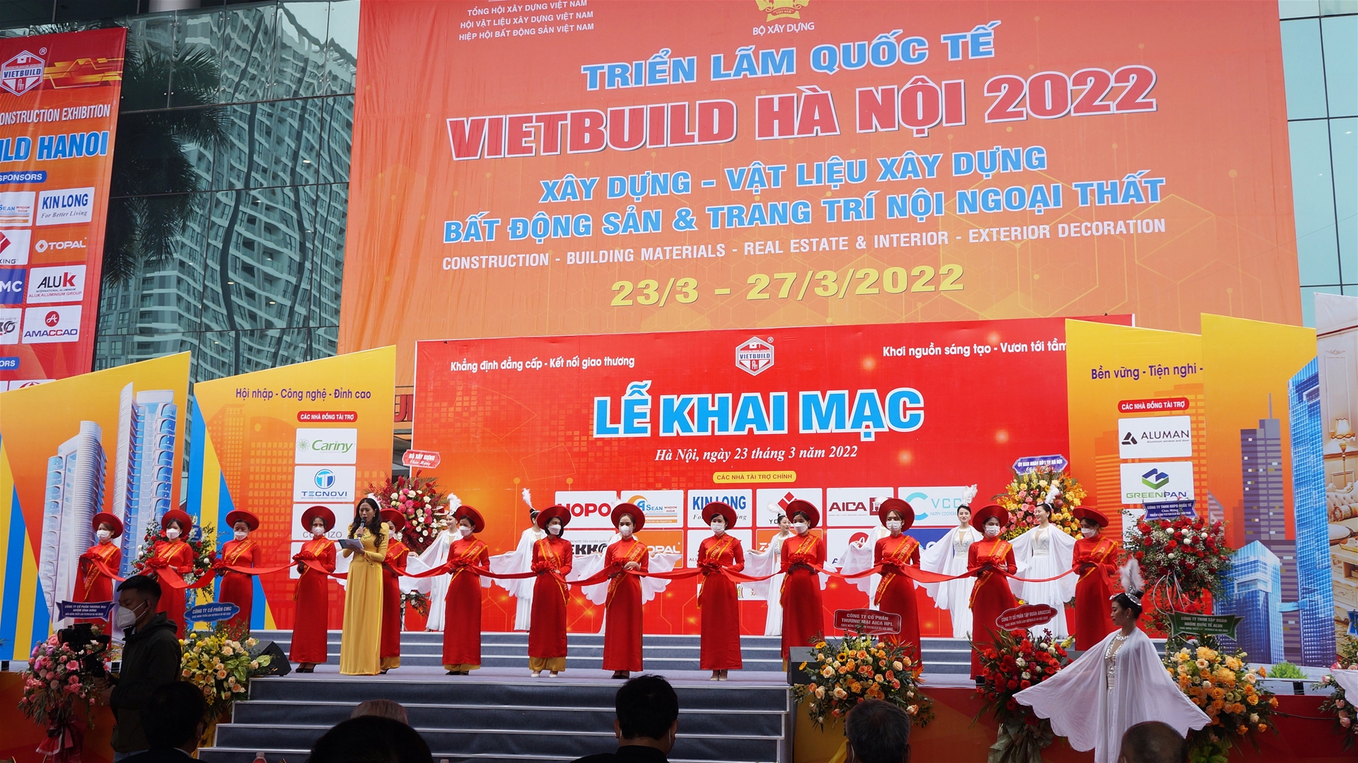 Lễ khai mạc Triển lãm Quốc tế Vietbuild Hà Nội 2022