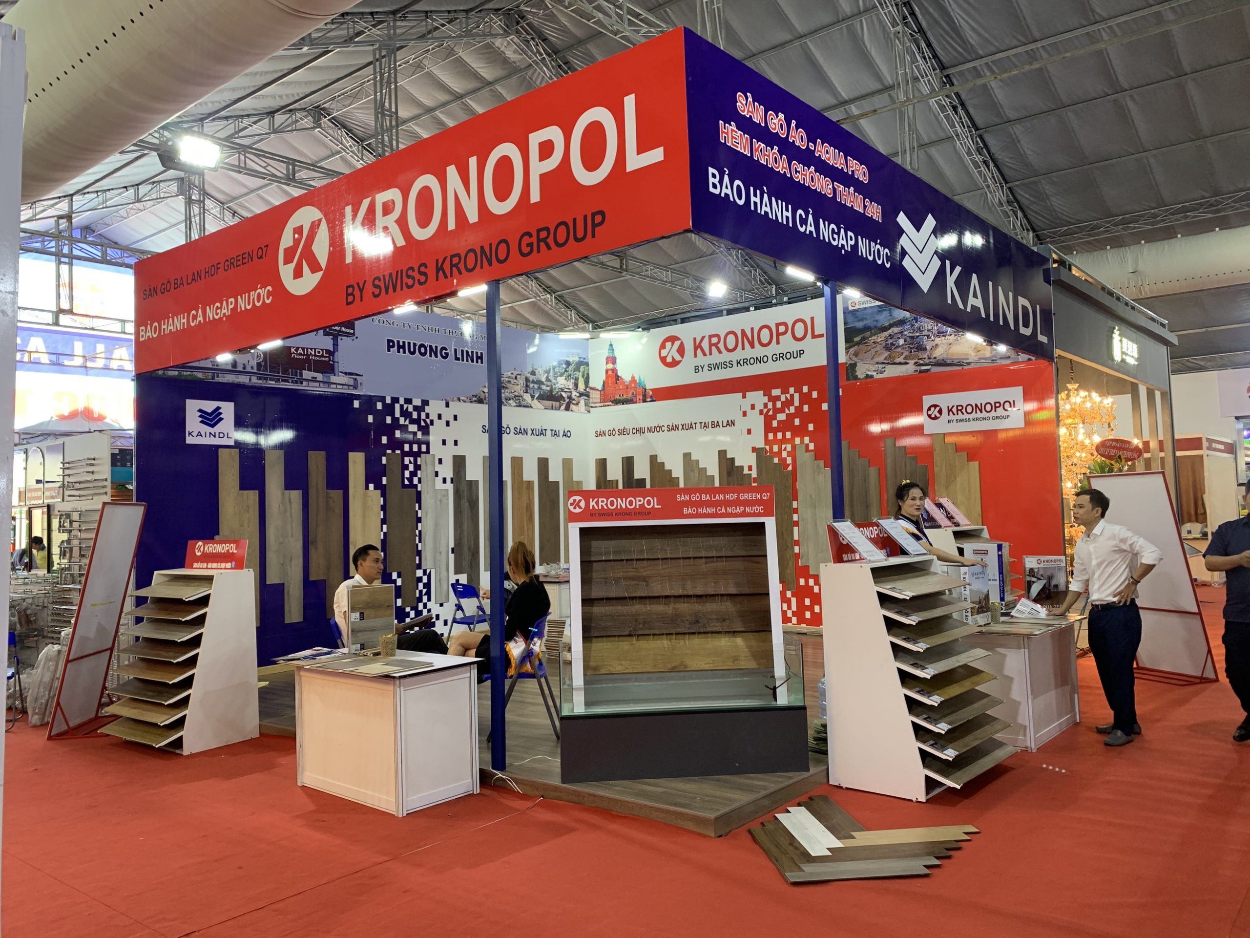 Sàn gỗ Kronopol đã sẵn sàng tại Triển lãm quốc tế Vietbuild TP.HCM 2020
